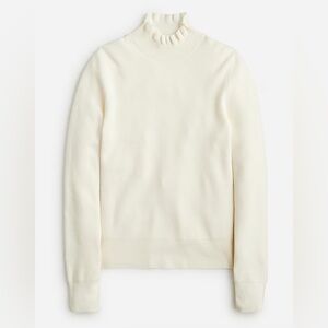 J. Crew Ruffleneck Sweater